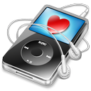 iPod Video Black Favorite Icon